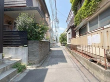 【東京都/文京区白山】文京区白山4丁目 土地 前面道路（物件：左手）