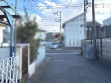 【千葉県/市川市中国分】市川市中国分3丁目 土地 前面道路２（２０２５年１２月撮影）