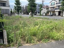 【神奈川県/川崎市中原区市ノ坪】川崎市中原区市ノ坪 土地 現地（１～３区画全体）