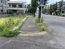 【神奈川県/川崎市中原区市ノ坪】川崎市中原区市ノ坪 土地 前面道路