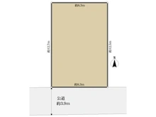 【東京都/国分寺市西恋ヶ窪】国分寺市西恋ヶ窪2丁目 土地 区画図