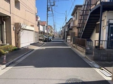 【東京都/国分寺市東戸倉】国分寺市東戸倉2丁目 土地 前面道路（２０２６年３月撮影）