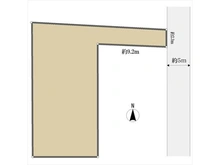 【東京都/国分寺市東戸倉】国分寺市東戸倉2丁目 土地 区画図