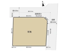 【東京都/小平市小川町】小平市小川町1丁目 土地 区画図