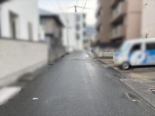 【兵庫県/神戸市東灘区田中町】神戸市東灘区田中町3丁目 土地 西側道路①　２０２６年４月１１日撮影
