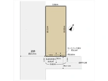 【兵庫県/神戸市東灘区田中町】神戸市東灘区田中町3丁目 土地 区画図