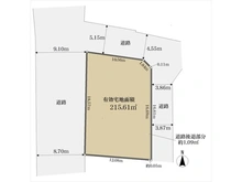 【兵庫県/神戸市東灘区深江南町】神戸市東灘区深江南町1丁目 土地 区画図