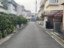 【大阪府/高槻市宮野町】高槻市宮野町 土地 北側前面道路（２０２６年１０月撮影）