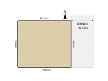 【東京都/練馬区石神井台】練馬区石神井台2丁目 土地 区画図