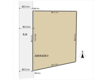 【東京都/練馬区石神井町】練馬区石神井町5丁目 土地 区画図