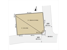 【東京都/練馬区下石神井】練馬区下石神井2丁目 土地 区画図