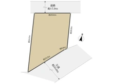 【埼玉県/さいたま市北区日進町】さいたま市北区日進町3丁目 土地 区画図