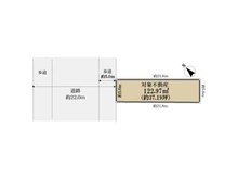 【大阪府/堺市堺区寺地町東】堺市堺区寺地町東3丁 土地 区画図