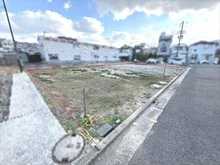 【大阪府/堺市堺区神保通】堺市堺区神保通 土地 現地：北西側から撮影