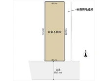 【東京都/品川区小山】品川区小山7丁目 土地 区画図