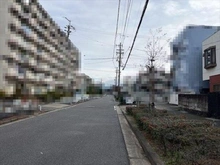 【愛知県/名古屋市北区喜惣治】名古屋市北区喜惣治2丁目 土地 北側前面道路（２０２５年１２月撮影）