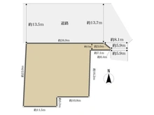【愛知県/名古屋市北区喜惣治】名古屋市北区喜惣治2丁目 土地 区画図
