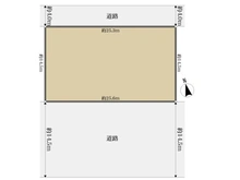 【愛知県/名古屋市瑞穂区佐渡町】名古屋市瑞穂区佐渡町1丁目 土地 区画図