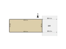 【愛知県/名古屋市中村区猪之越町】名古屋市中村区猪之越町1丁目 土地 区画図