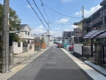 【愛知県/名古屋市名東区赤松台】名古屋市名東区赤松台 土地 前面道路