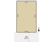 【愛知県/名古屋市千種区本山町】名古屋市千種区本山町2丁目 土地 区画図