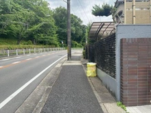 【愛知県/名古屋市名東区極楽】名古屋市名東区極楽2丁目 土地 前面道路（２０２６年６月撮影）
