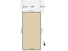【愛知県/名古屋市昭和区松風町】名古屋市昭和区松風町1丁目 土地 区画図