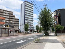 【愛知県/名古屋市千種区新西】名古屋市千種区新西1丁目 土地 北西側前面道路（２０２６年７月撮影）－１