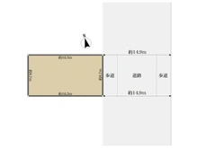 【愛知県/名古屋市中区金山】名古屋市中区金山3丁目 土地 区画図