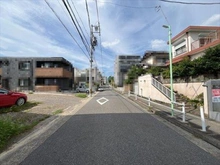 【愛知県/名古屋市名東区丁田町】名古屋市名東区丁田町 土地 前面道路写真２