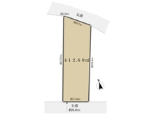 【愛知県/名古屋市千種区清明山】名古屋市千種区清明山2丁目 土地 区画図