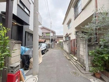 【東京都/北区中十条】北区中十条3丁目 土地 前面道路（物件：正面）