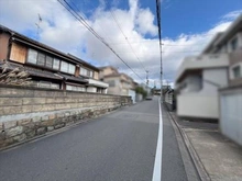 【京都府/京都市伏見区桃山最上町】京都市伏見区桃山最上町 土地 前面道路（東方向）
