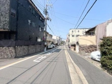 【京都府/京都市東山区泉涌寺門前町】京都市東山区泉涌寺門前町 土地 前面道路（２０２６年４月撮影）