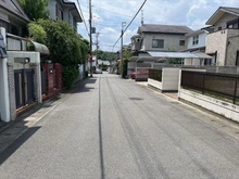 【京都府/京都市左京区北白川下池田町】京都市左京区北白川下池田町 土地 現地写真３