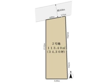 【京都府/京都市西京区山田開キ町】京都市西京区山田開キ町 土地 区画図