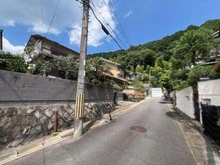 【京都府/京都市山科区安朱東海道町】京都市山科区安朱東海道町 土地 前面道路（南側）