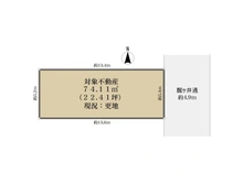 【京都府/京都市下京区醒ケ井通綾小路下る】京都市下京区醒ケ井通綾小路下る要法寺町 土地 区画図