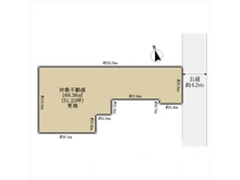 【京都府/京都市左京区吉田近衛町】京都市左京区吉田近衛町 土地 区画図