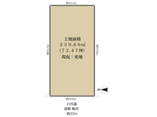 【京都府/京都市左京区北白川大堂町】京都市左京区北白川大堂町 土地 区画図
