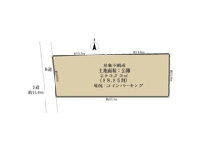 【京都府/京都市東山区月見町】京都市東山区月見町 土地 区画図