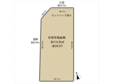 【兵庫県/明石市本町】明石市本町2丁目 土地 区画図