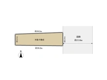 【大阪府/大阪市天王寺区城南寺町】大阪市天王寺区城南寺町 土地 区画図