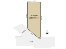 【兵庫県/尼崎市南塚口町】尼崎市南塚口町8丁目 土地 区画図