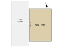 【兵庫県/尼崎市東園田町】尼崎市東園田町3丁目 土地 区画図
