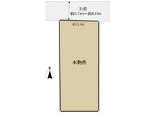 【兵庫県/伊丹市梅ノ木】伊丹市梅ノ木3丁目 土地 区画図