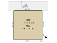 【千葉県/千葉市花見川区朝日ケ丘】千葉市花見川区朝日ケ丘5丁目 土地 区画図