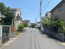 【千葉県/習志野市香澄】習志野市香澄3丁目 土地 南東側前面道路１（２０２６年８月撮影）