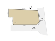 【埼玉県/所沢市大字山口】所沢市大字山口 土地 区画図