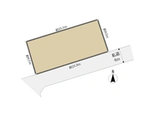 【東京都/東村山市久米川町】東村山市久米川町3丁目 土地 区画図